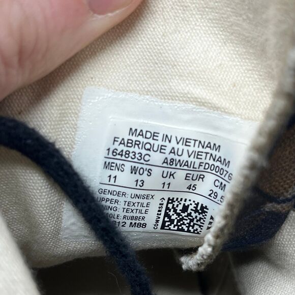 Converse x Undercover Chuck 70 High Top The New Warriors Camo Size 11 164833c - Picture 8 of 8